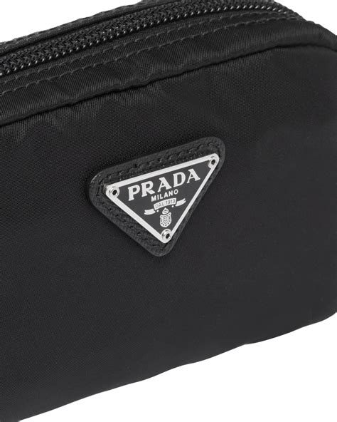 prada parfums nylon pouch bag